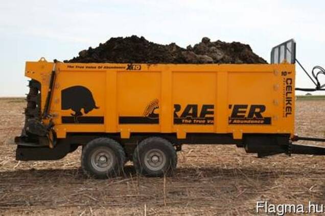 Навозоразбрасыватель органических удобрений X10 (10 тонн)