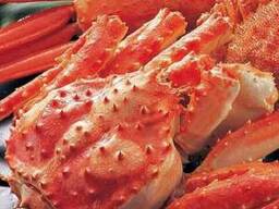 Bulk supply high quality fat delicious whole king crab