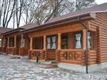 Деревянные дома из оцилиндрованного бревна, дикий сруб. - фото 5