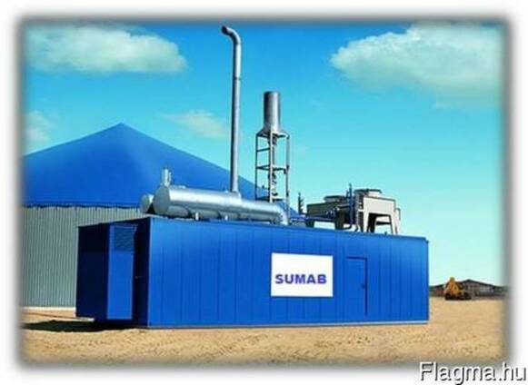 1200 kW-os gázdugattyús erőmű