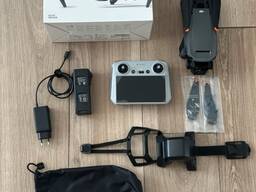Mavic 3 Pro with extra battery and accessories.