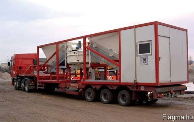 Mobil betonüzem Sumab K-60 (60 m3/h) Svédország