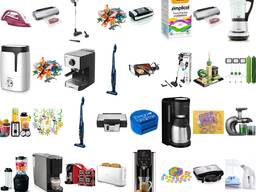 1050 pcs Amazon returns, household and kitchen appliances, tools, etc for sale.