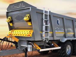 Szerves trágya szóró gép - manure spreader