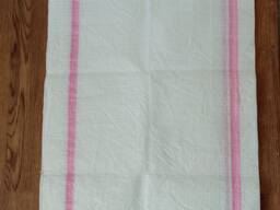 The bag is woven polypropylene