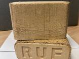 Топливные древесные брикеты RUF (RUF- брикет) из 100% дуба, качество ПРЕМИУМ - фото 1