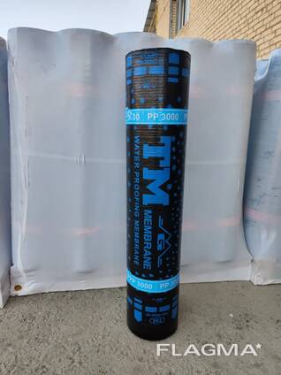 Torch-on waterproofing bituminous membrane