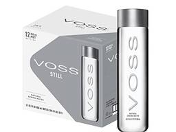 VOSS Still Spring Water - 12 Pack Case of Bottled Drinking Water - Pure, Clean Taste